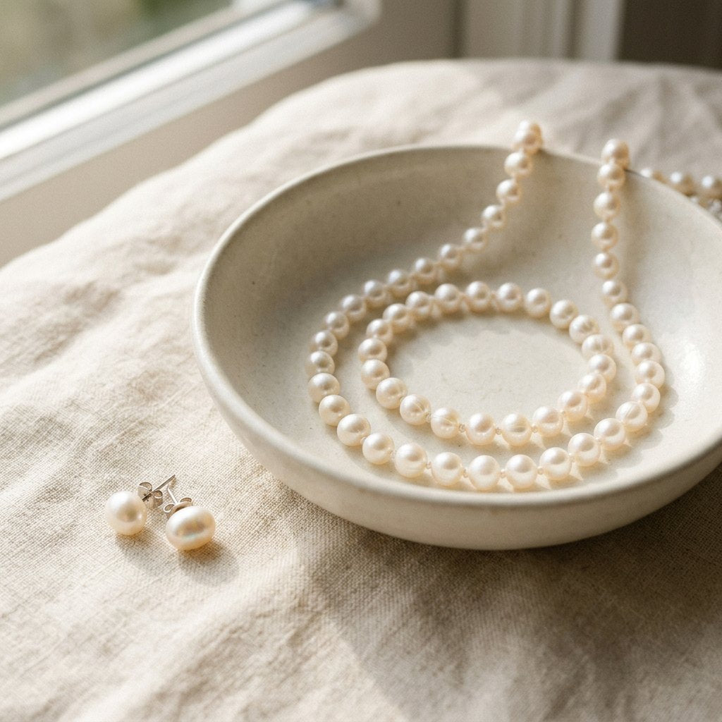 Pearl jewellery
