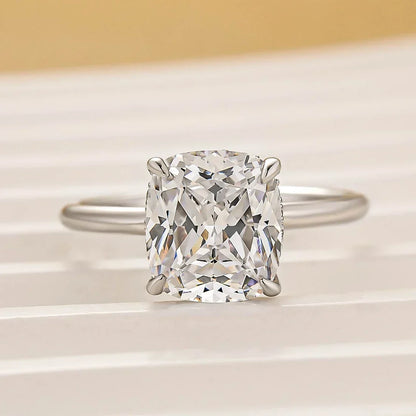 Cushion Cut Everyday Engagement Ring