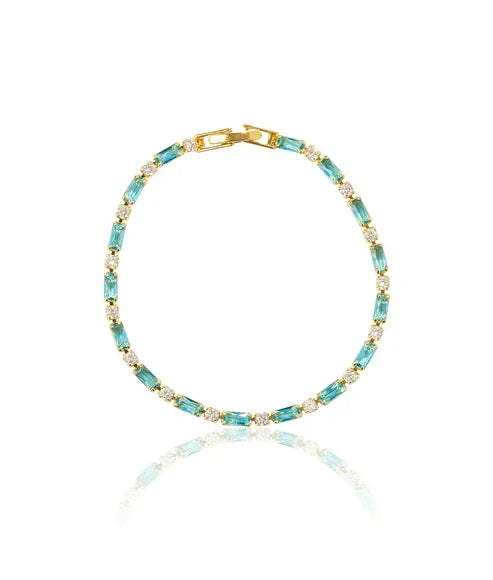 Natural Turquoise Stone Bracelet