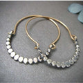 Boho Earrings Made of Cubic Silver