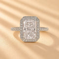 Radiant Cut Vintage Ring for Everyday Wear