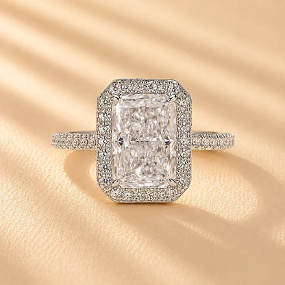 Radiant Cut Vintage Ring for Everyday Wear