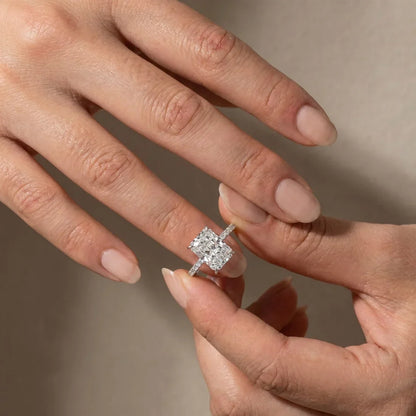 Radiant Cut Engagement Ring for Women