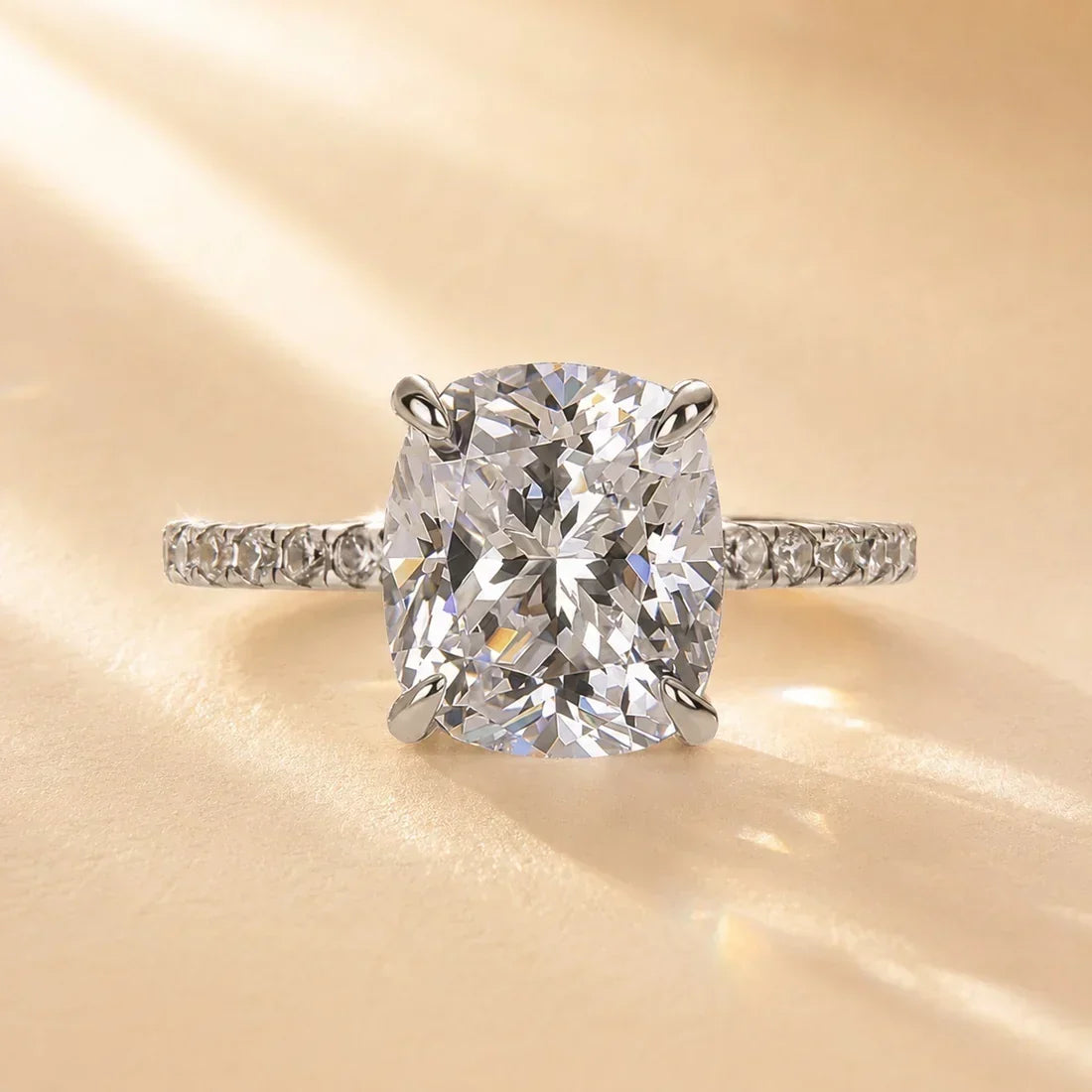 Cushion Cut Engagement Ring