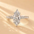 Elegant Marquise Cut Engagement Ring
