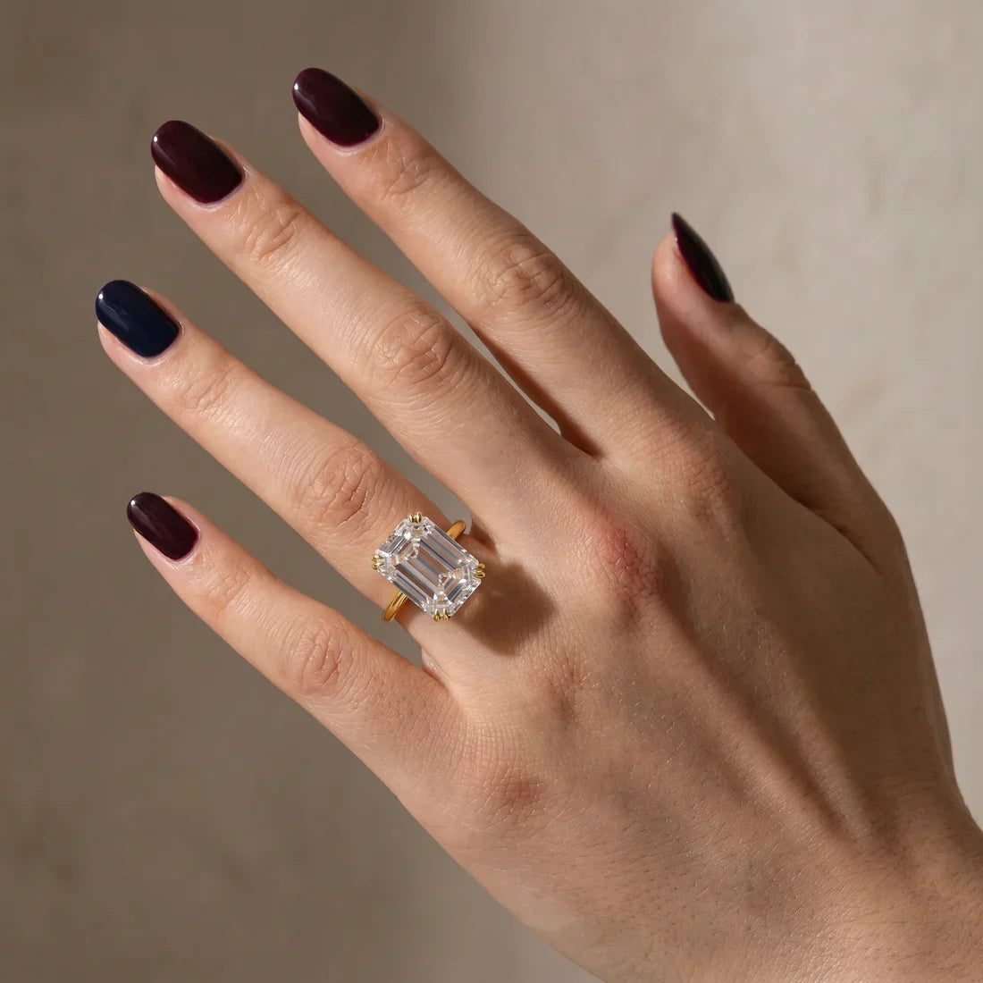 Emerald Cut Classic Engagement Ring