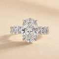 Oval Cut Luxurious Engagement Ring