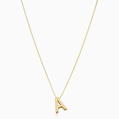 Love Letter Initial Necklace
