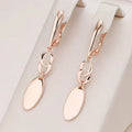 Elegant Rose Gold Earrings
