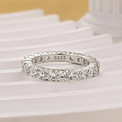 Eternity Round Cut Diamond Ring