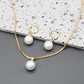 Golden Pearl Jewellery Set