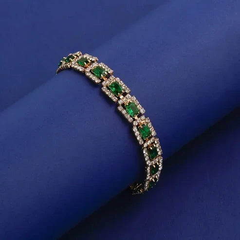 Emerald Green Statement Bracelet