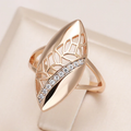 Chrysalis Ring Made of Gold and Diamonds