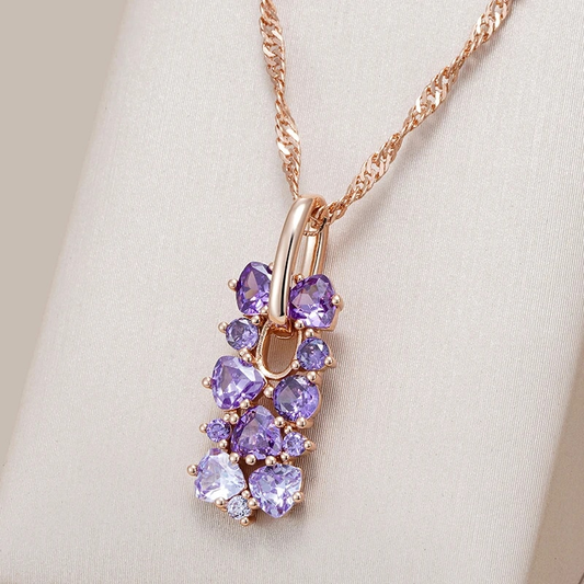 Elegant Violet Necklace
