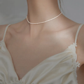 Necklace Made of Elegant, Shiny Pearls