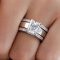 Antique Inlaid Glass Ring