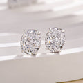 Classic Oval Cut Stud Earrings