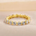 Eternity Round Cut Wedding Band
