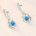 Silver Zirconia Earrings